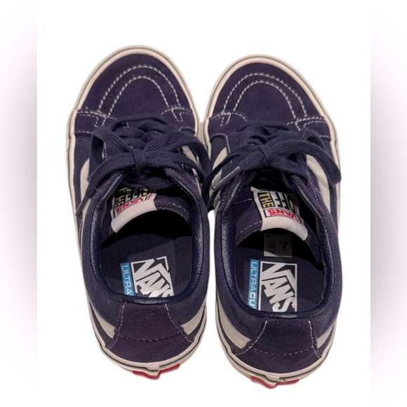 RARE VANS Ultracush Old Skool Purple Lightweight PRO Skateboarding Shoes - Picture 3 of 6